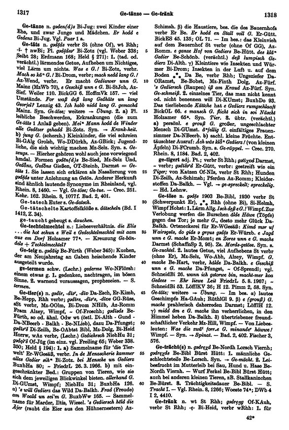 Click to enlarge Page View: Volume 2, Columns 1317–1318