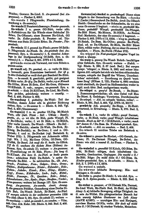 Click to enlarge Page View: Volume 2, Columns 1325–1326
