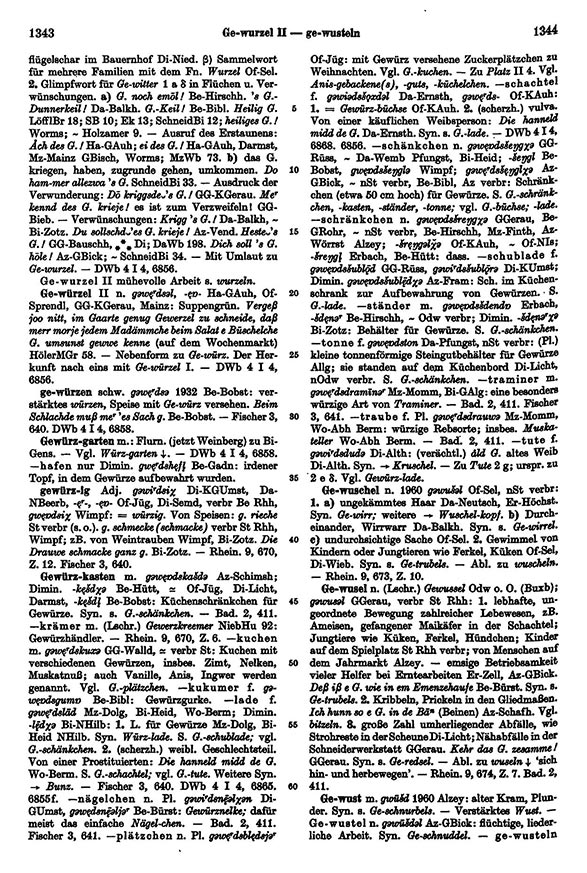 Click to enlarge Page View: Volume 2, Columns 1343–1344