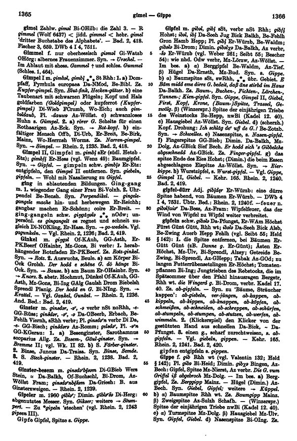 Page View: Volume 2, Columns 1365–1366