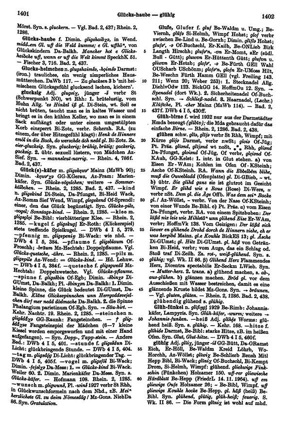Click to enlarge Page View: Volume 2, Columns 1401–1402