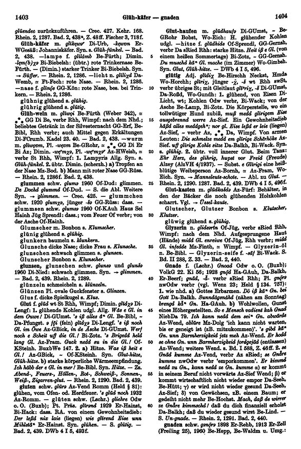 Seitenanzeige: Band 2, Spalten 1403–1404