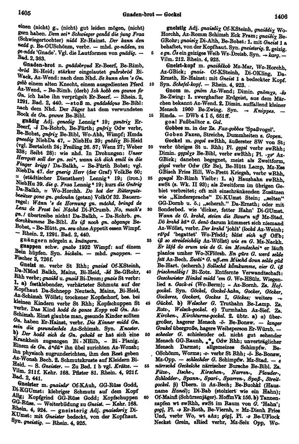 Seitenanzeige: Band 2, Spalten 1405–1406