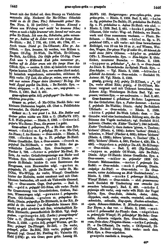 Click to enlarge Page View: Volume 2, Columns 1445–1446