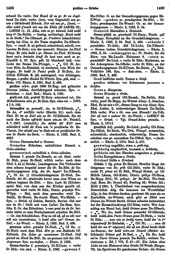 Click to enlarge Page View: Volume 2, Columns 1459–1460