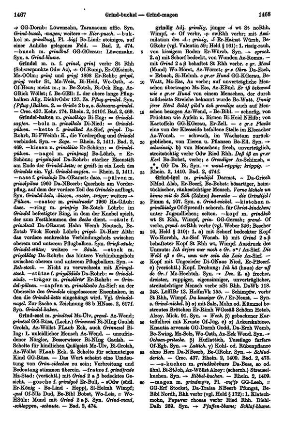 Zum Vergrößern bitte klicken Seitenanzeige: Band 2, Spalten 1467–1468