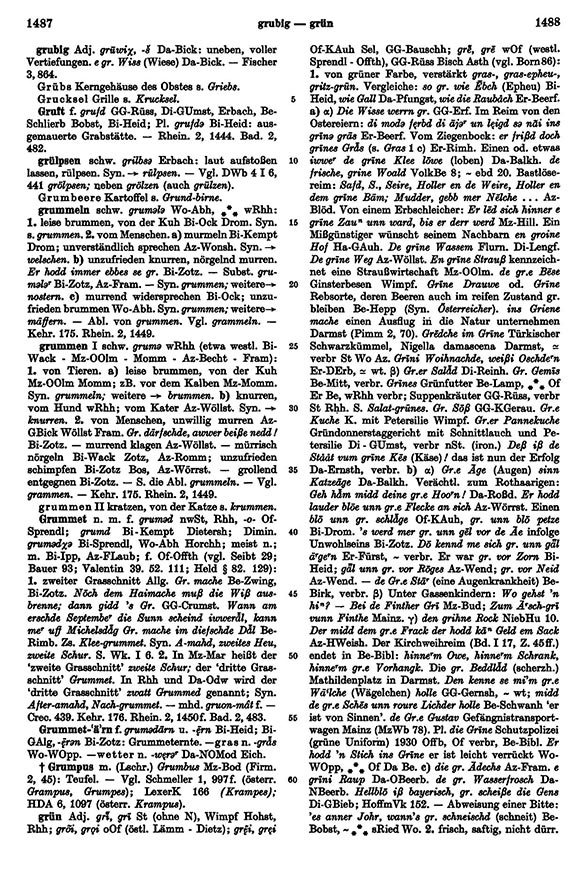 Click to enlarge Page View: Volume 2, Columns 1487–1488