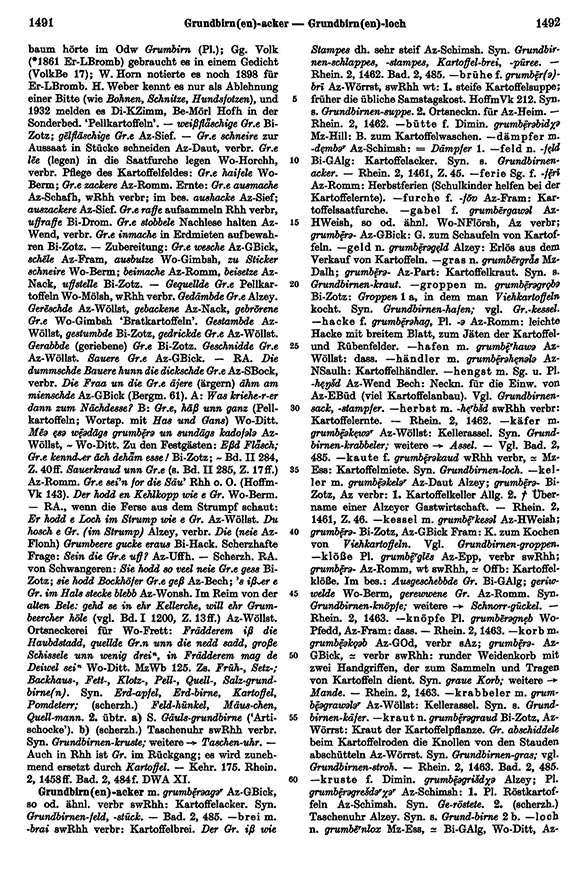 Seitenanzeige: Band 2, Spalten 1491–1492