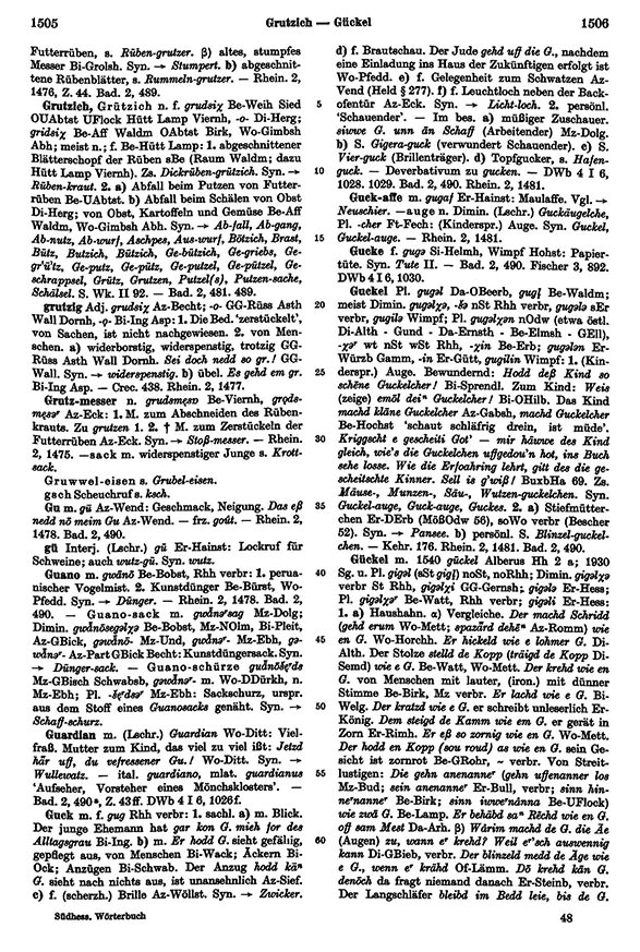 Zum Vergrößern bitte klicken Seitenanzeige: Band 2, Spalten 1505–1506