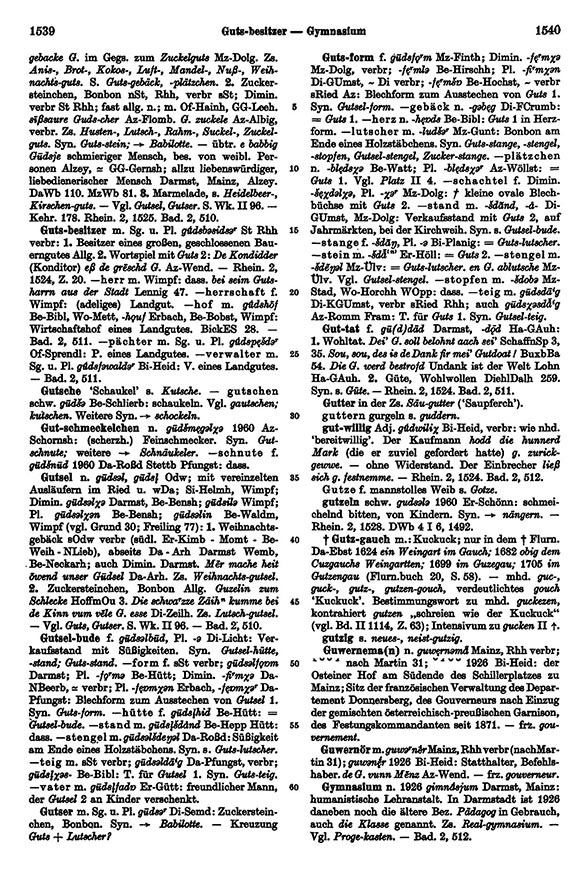 Click to enlarge Page View: Volume 2, Columns 1539–1540