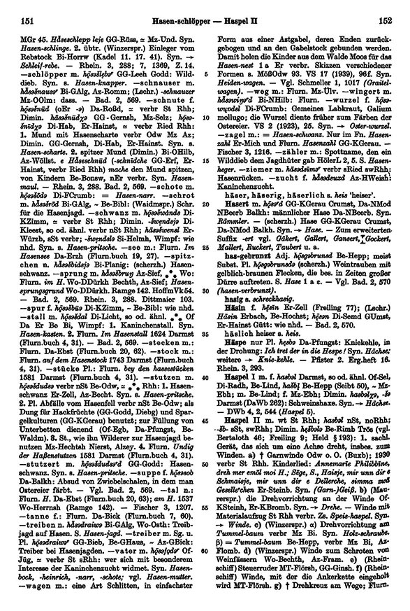 Zum Vergrößern bitte klicken Seitenanzeige: Band 3, Spalten 151–152