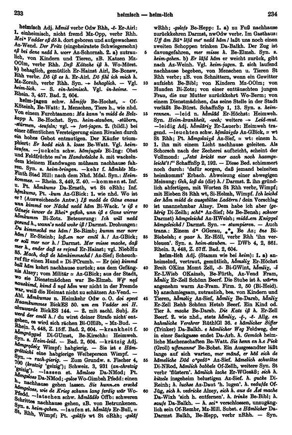 Seitenanzeige: Band 3, Spalten 233–234