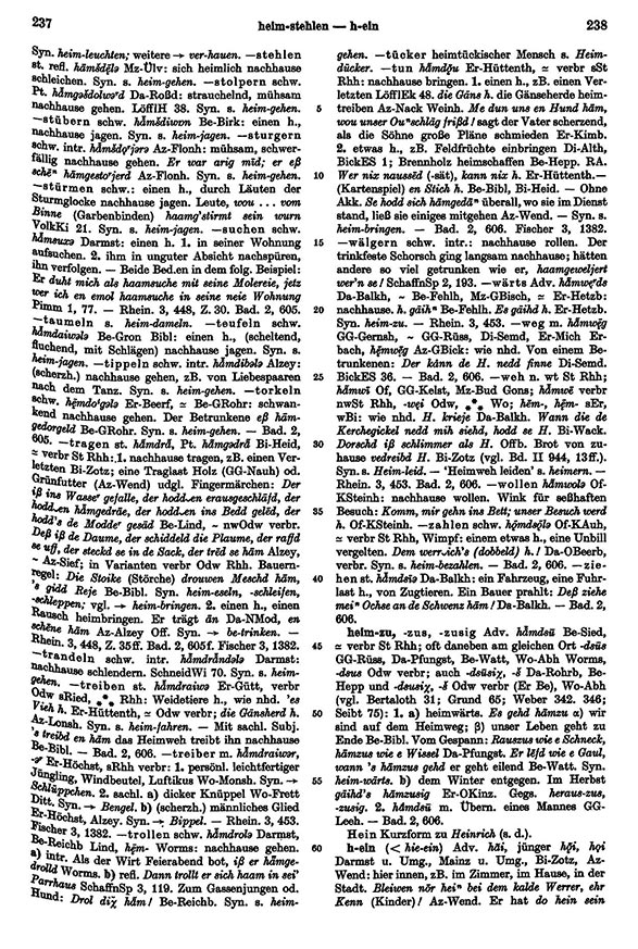 Page View: Volume 3, Columns 237–238