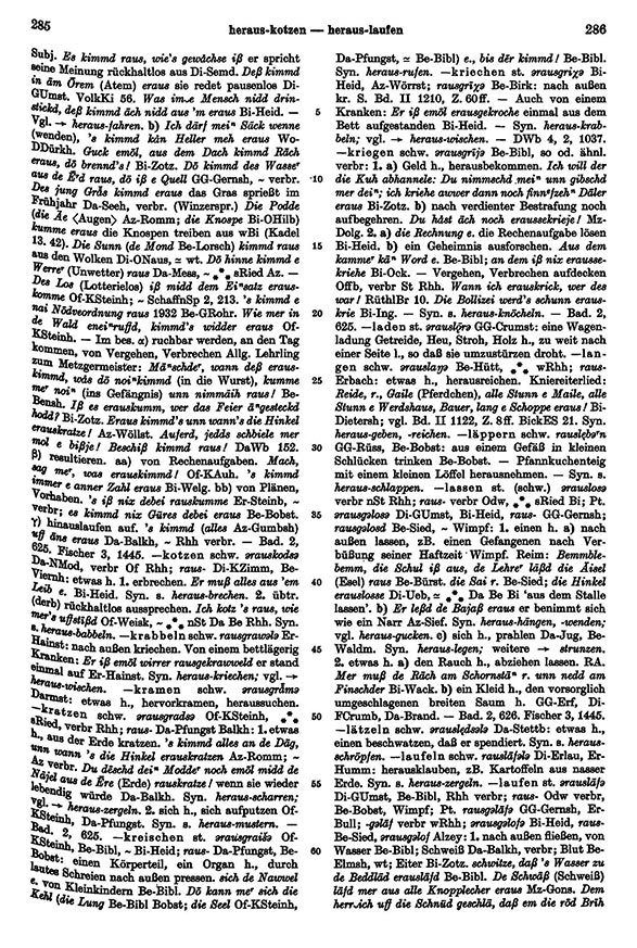 Seitenanzeige: Band 3, Spalten 285–286