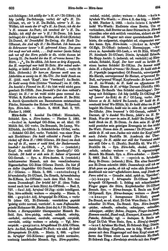 Page View: Volume 3, Columns 603–604