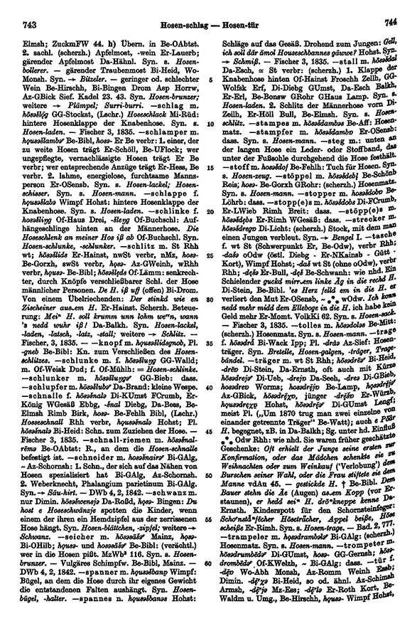 Seitenanzeige: Band 3, Spalten 743–744