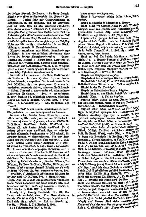 Click to enlarge Page View: Volume 3, Columns 831–832