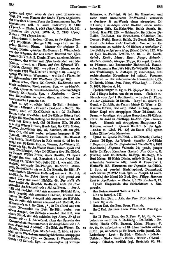 Seitenanzeige: Band 3, Spalten 885–886