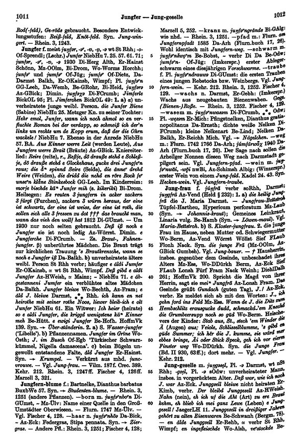 Click to enlarge Page View: Volume 3, Columns 1011–1012