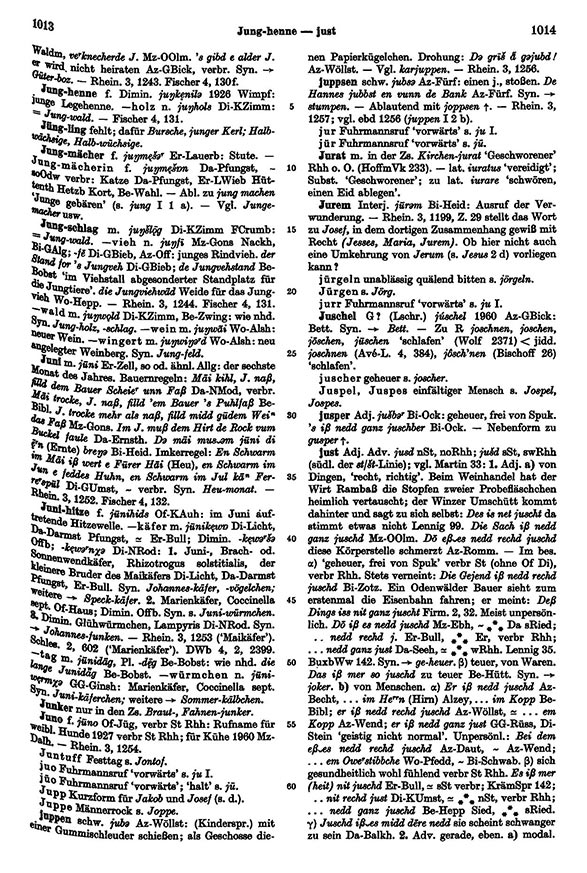 Click to enlarge Page View: Volume 3, Columns 1013–1014