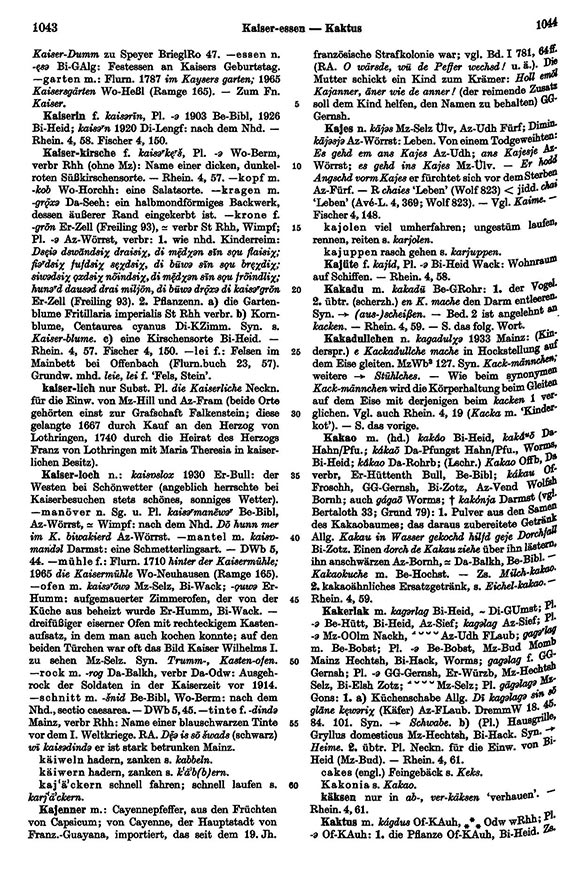 Zum Vergrößern bitte klicken Seitenanzeige: Band 3, Spalten 1043–1044