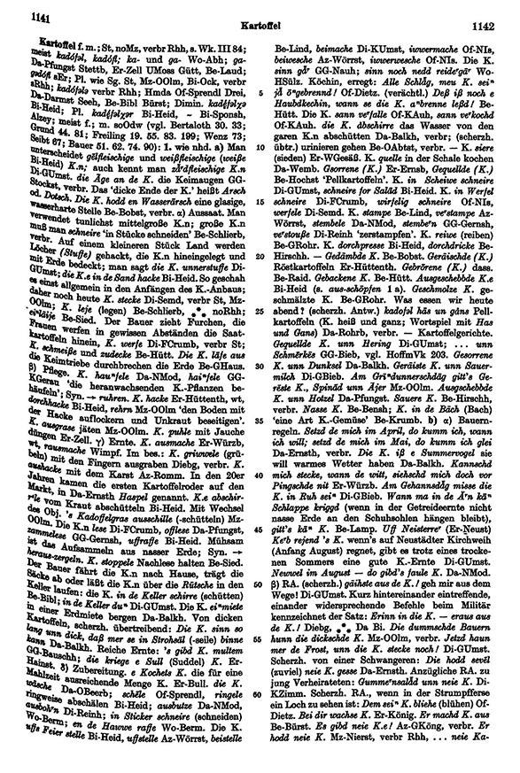 Click to enlarge Page View: Volume 3, Columns 1141–1142
