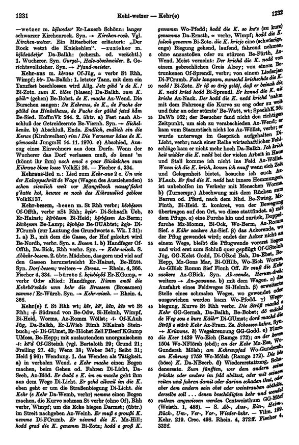 Page View: Volume 3, Columns 1231–1232