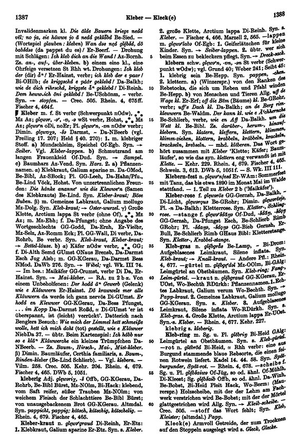 Click to enlarge Page View: Volume 3, Columns 1387–1388