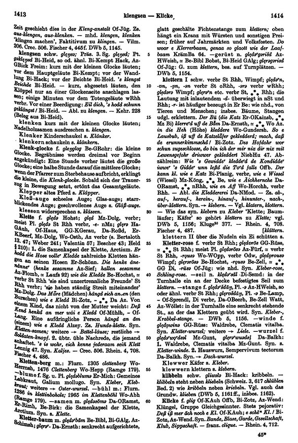 Click to enlarge Page View: Volume 3, Columns 1413–1414