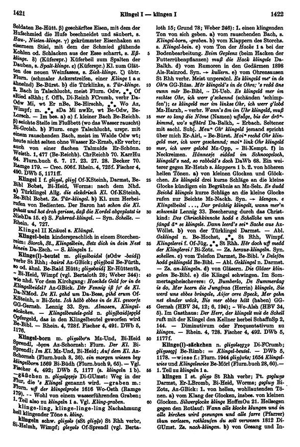 Zum Vergrößern bitte klicken Seitenanzeige: Band 3, Spalten 1421–1422