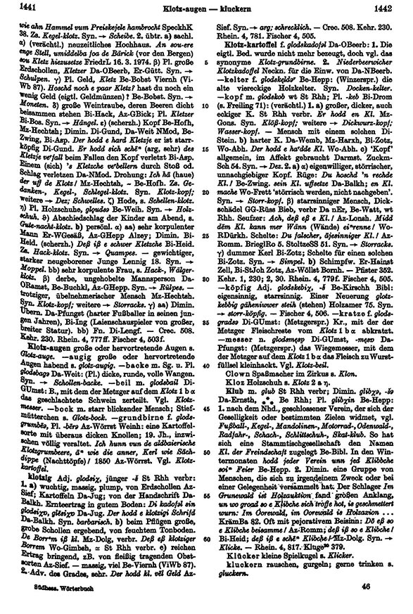 Click to enlarge Page View: Volume 3, Columns 1441–1442