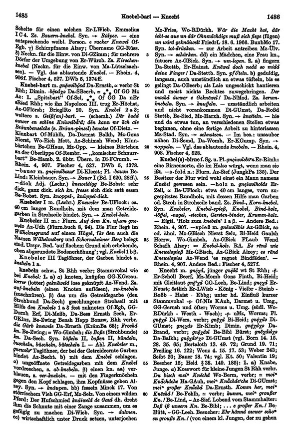 Click to enlarge Page View: Volume 3, Columns 1485–1486
