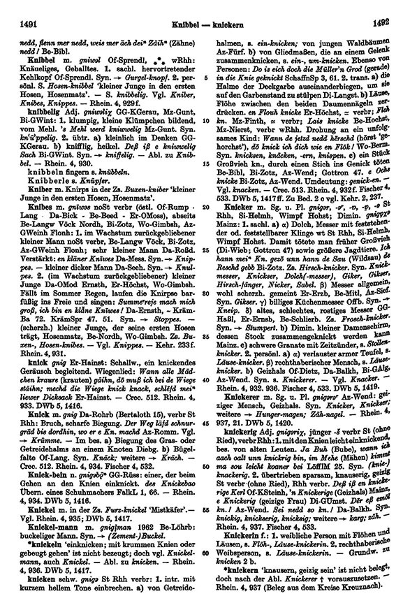 Click to enlarge Page View: Volume 3, Columns 1491–1492