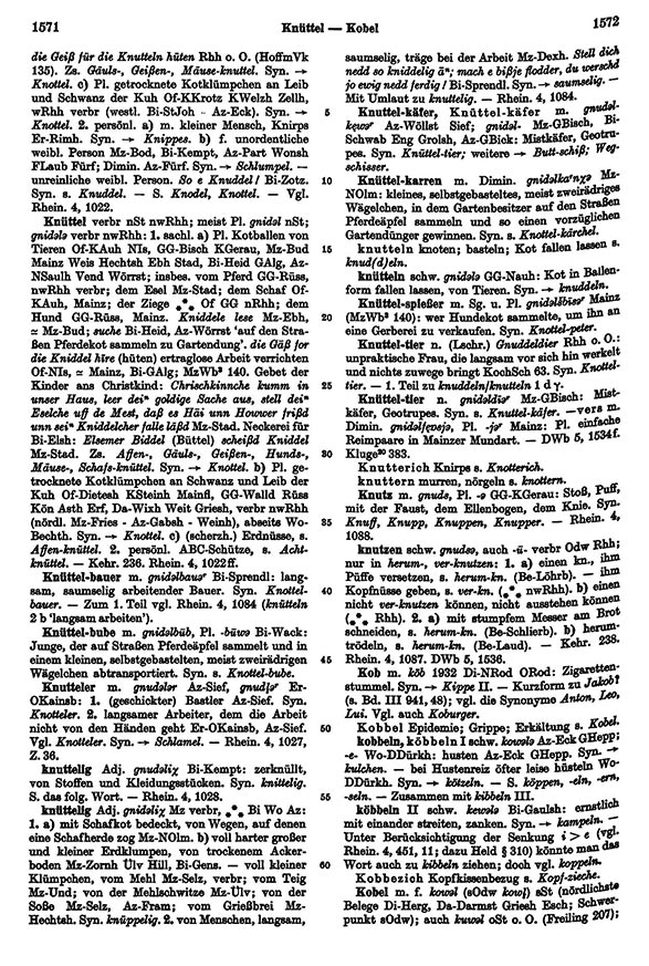 Click to enlarge Page View: Volume 3, Columns 1571–1572