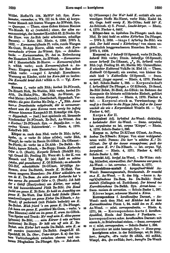 Click to enlarge Page View: Volume 3, Columns 1689–1690