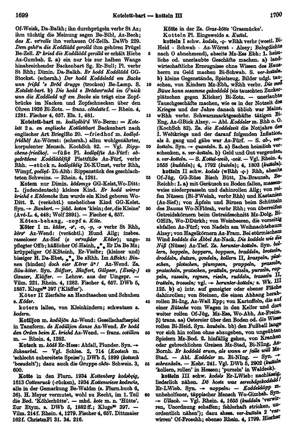 Zum Vergrößern bitte klicken Seitenanzeige: Band 3, Spalten 1699–1700
