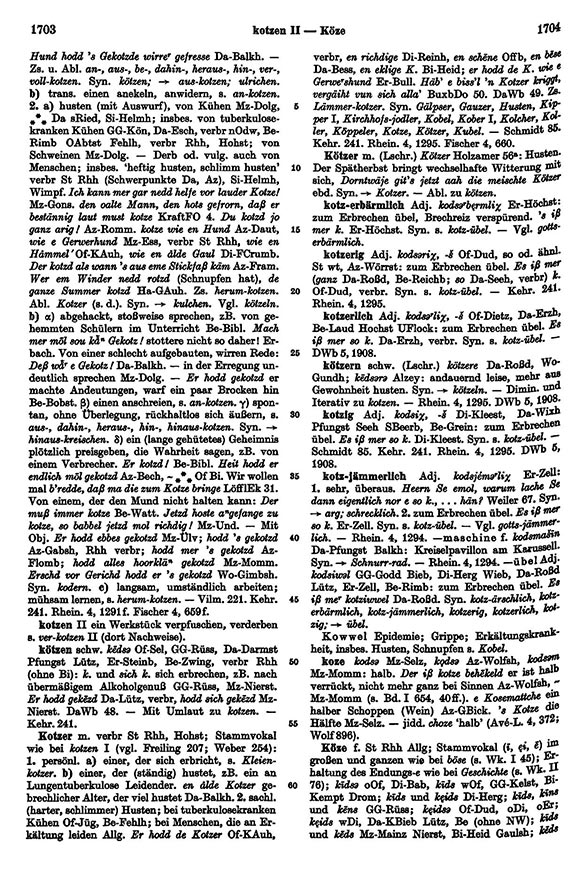 Seitenanzeige: Band 3, Spalten 1703–1704