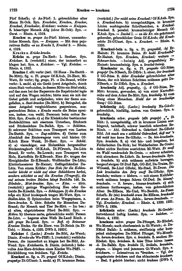 Click to enlarge Page View: Volume 3, Columns 1723–1724
