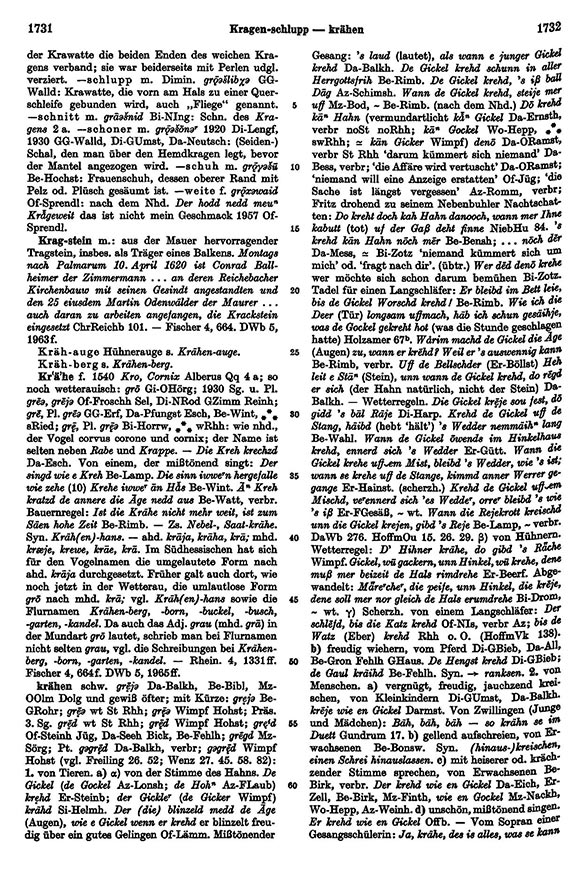 Seitenanzeige: Band 3, Spalten 1731–1732