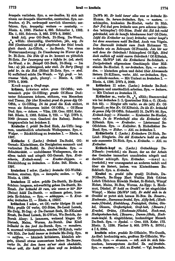 Zum Vergrößern bitte klicken Seitenanzeige: Band 3, Spalten 1773–1774