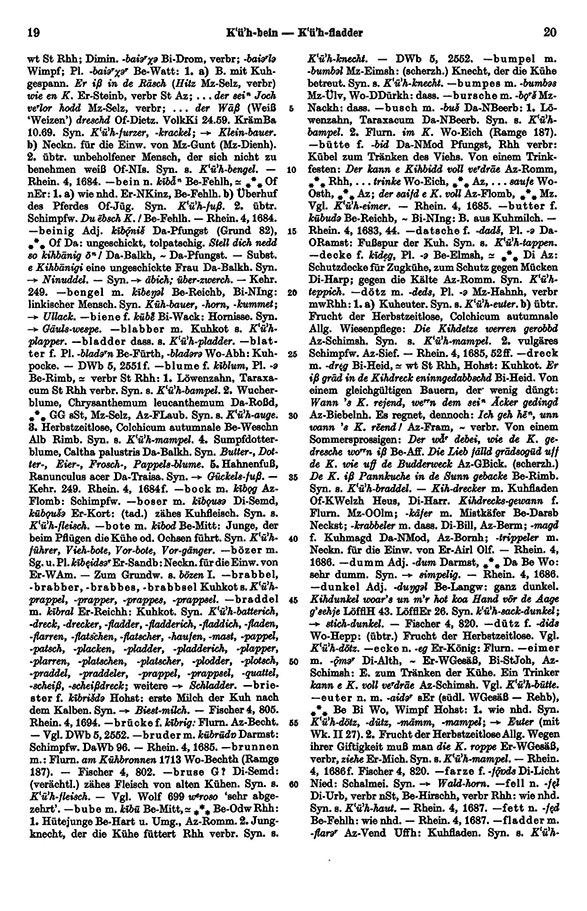 Seitenanzeige: Band 4, Spalten 19–20