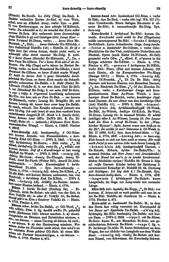 Seitenanzeige: Band 4, Spalten 57–58