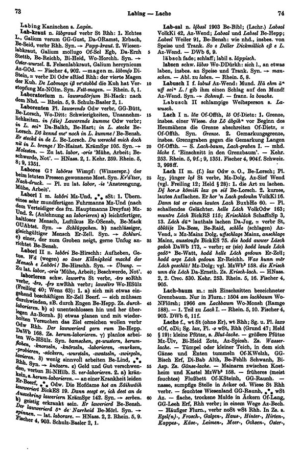 Page View: Volume 4, Columns 73–74
