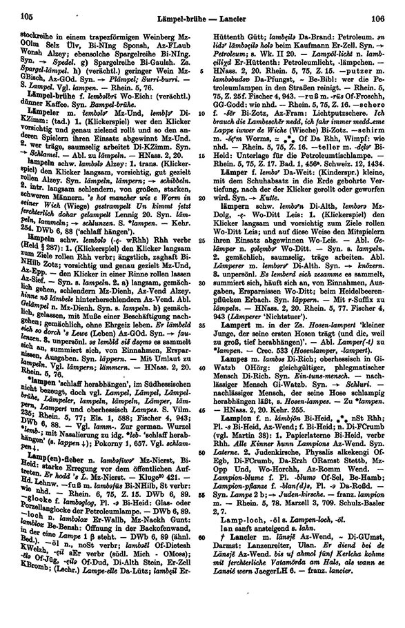 Click to enlarge Page View: Volume 4, Columns 105–106
