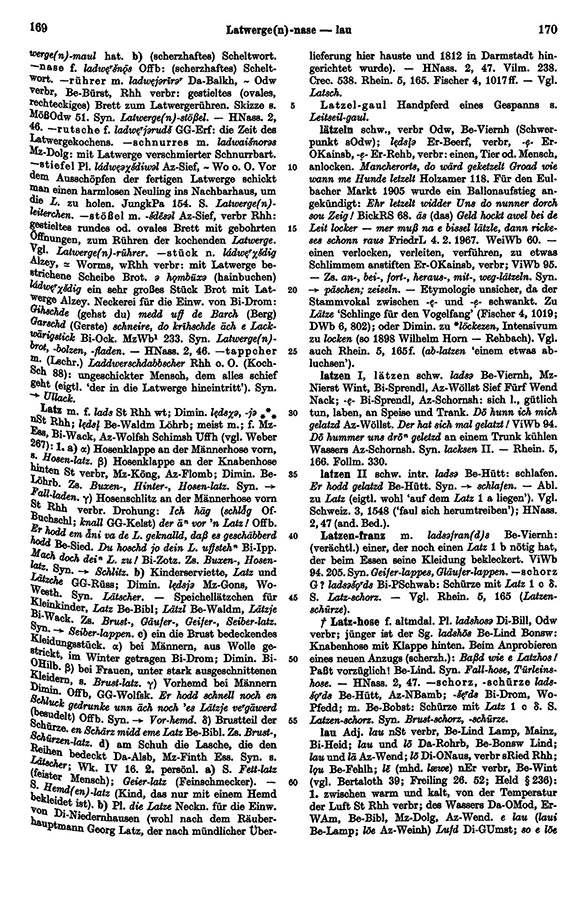 Zum Vergrößern bitte klicken Seitenanzeige: Band 4, Spalten 169–170