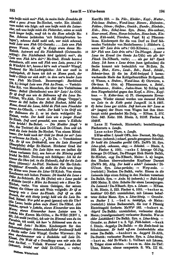Seitenanzeige: Band 4, Spalten 193–194