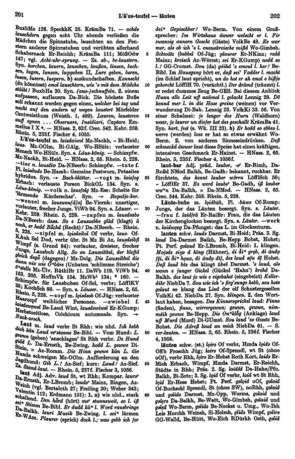 Click to enlarge Page View: Volume 4, Columns 201–202