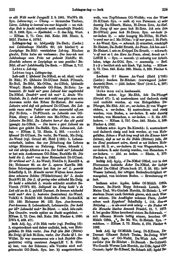 Page View: Volume 4, Columns 223–224