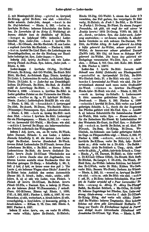 Page View: Volume 4, Columns 231–232