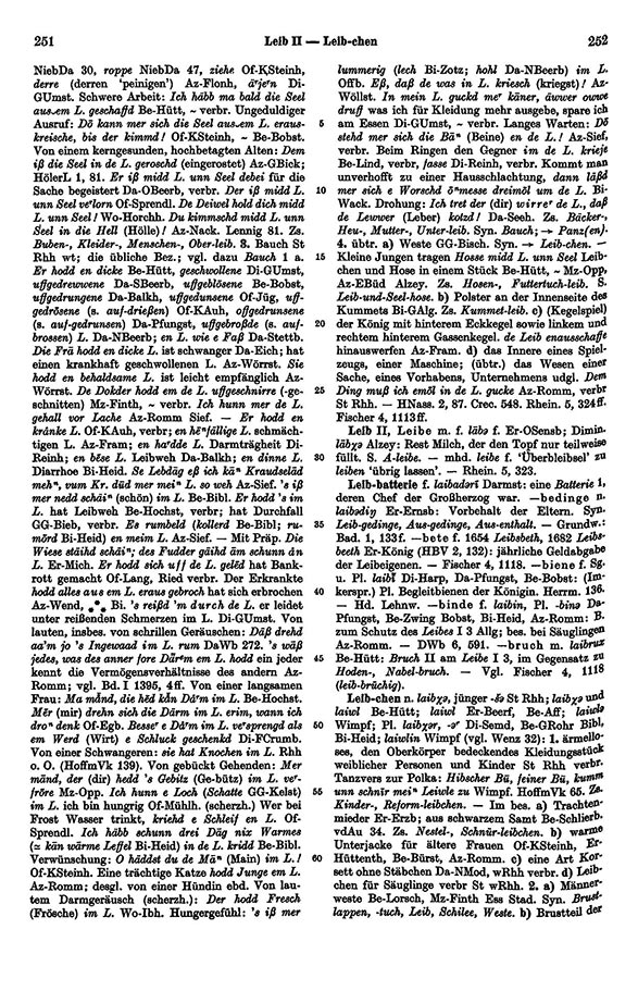 Seitenanzeige: Band 4, Spalten 251–252